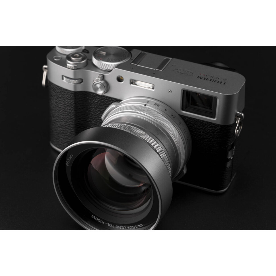 Телеконвертер Viltrox TCL-X100VI для Fujifilm X100 series Серебро Телеконвертер Viltrox TCL-X100VI для Fujifilm X100 series Серебро