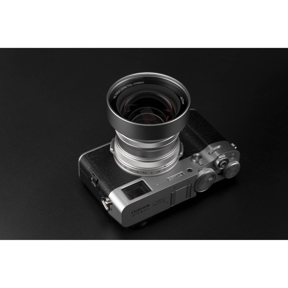 Телеконвертер Viltrox TCL-X100VI для Fujifilm X100 series Серебро Телеконвертер Viltrox TCL-X100VI для Fujifilm X100 series Серебро