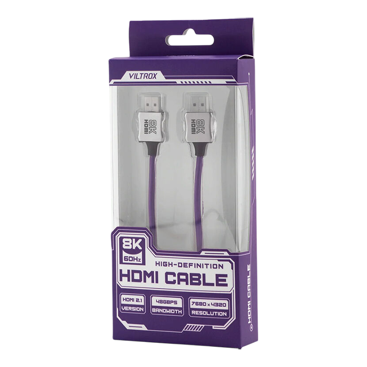 Кабель Viltrox 8K HDMI 2.1 70см Кабель Viltrox 8K HDMI 2.1 70см