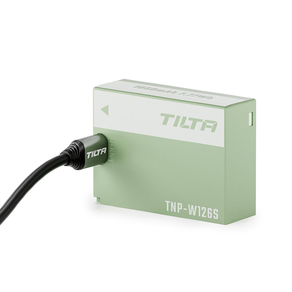 Аккумулятор Tilta NP-W126S Type-C 1050mAh Светло-зелёный Аккумулятор Tilta NP-W126S Type-C 1050mAh Светло-зелёный