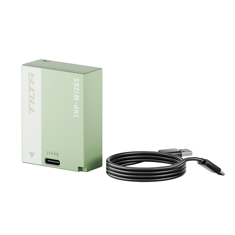 Аккумулятор Tilta NP-W126S Type-C 1050mAh Светло-зелёный Аккумулятор Tilta NP-W126S Type-C 1050mAh Светло-зелёный