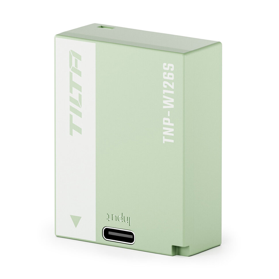 Аккумулятор Tilta NP-W126S Type-C 1050mAh Светло-зелёный Аккумулятор Tilta NP-W126S Type-C 1050mAh Светло-зелёный