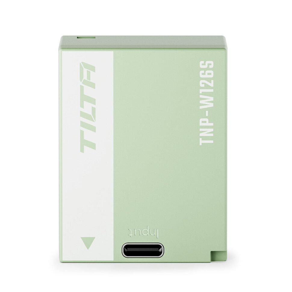 Аккумулятор Tilta NP-W126S Type-C 1050mAh Светло-зелёный Аккумулятор Tilta NP-W126S Type-C 1050mAh Светло-зелёный