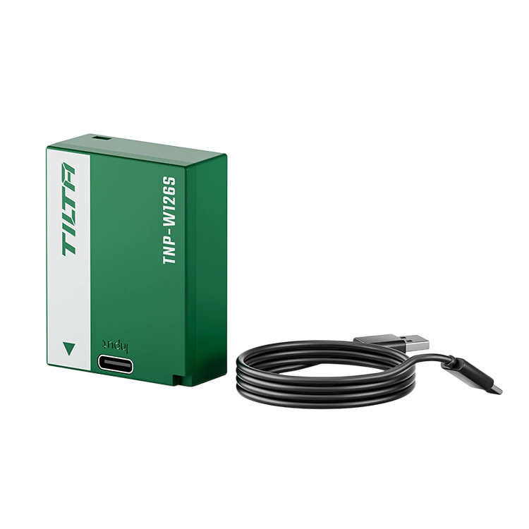 Аккумулятор Tilta NP-W126S Type-C 1050mAh Зелёный Аккумулятор Tilta NP-W126S Type-C 1050mAh Зелёный