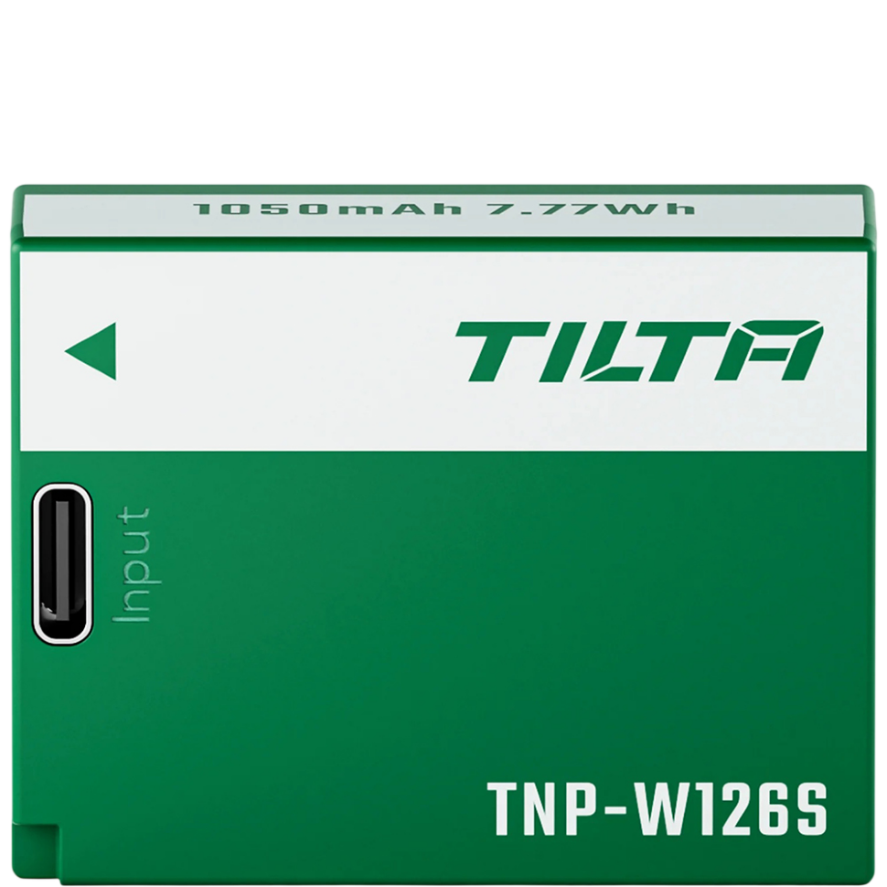 Аккумулятор Tilta NP-W126S Type-C 1050mAh Зелёный Аккумулятор Tilta NP-W126S Type-C 1050mAh Зелёный