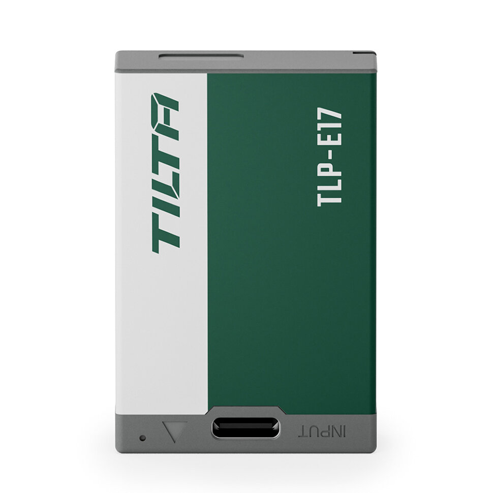 Аккумулятор Tilta LP-E17 Type-C 950mAh Зелёный Аккумулятор Tilta LP-E17 Type-C 950mAh Зелёный