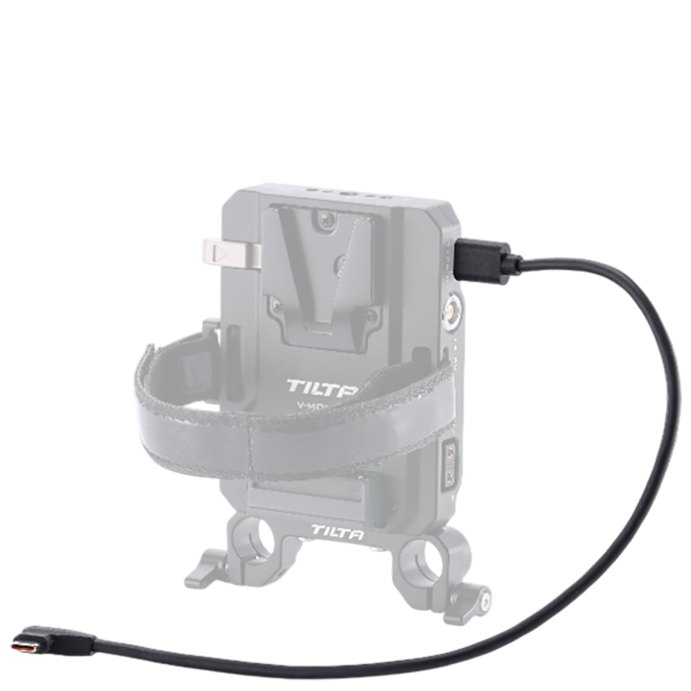 Кабель Tilta 100W Right Angle Type-C Power 35см Кабель Tilta 100W Right Angle Type-C Power 35см