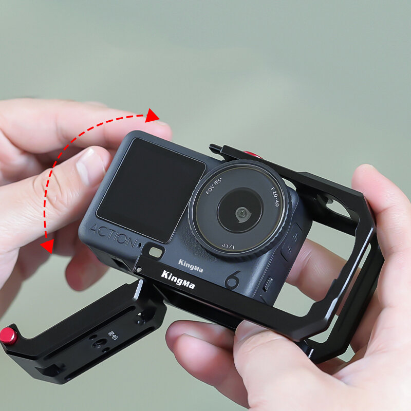 Клетка KingMa для DJI Osmo Action 3/4/5 Pro Клетка KingMa для DJI Osmo Action 3/4/5 Pro