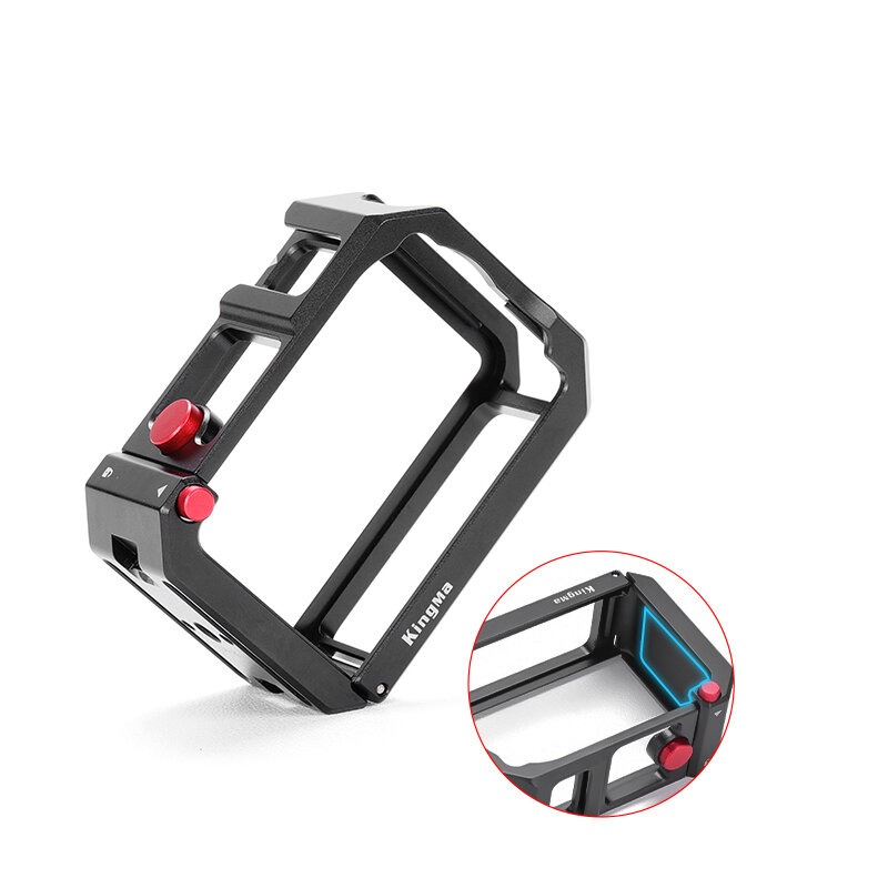 Клетка KingMa для DJI Osmo Action 3/4/5 Pro Клетка KingMa для DJI Osmo Action 3/4/5 Pro