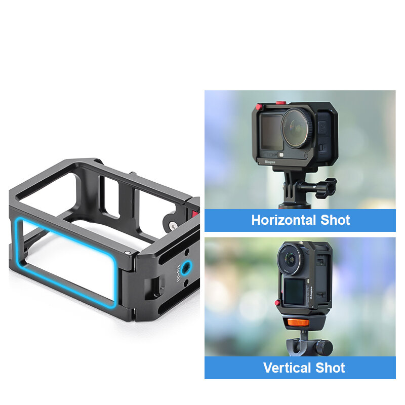 Клетка KingMa для DJI Osmo Action 3/4/5 Pro Клетка KingMa для DJI Osmo Action 3/4/5 Pro