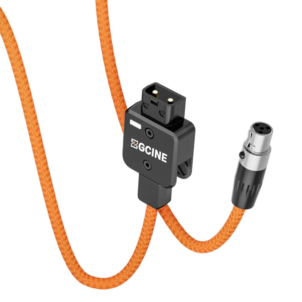 Кабель ZGCine DT-MX D-Tap - mini XLR 4Pin для TVLogic Кабель ZGCine DT-MX D-Tap - mini XLR 4Pin для TVLogic
