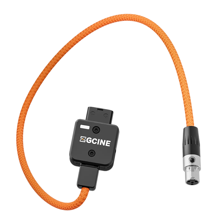 Кабель ZGCine DT-MX D-Tap - mini XLR 4Pin для TVLogic Кабель ZGCine DT-MX D-Tap - mini XLR 4Pin для TVLogic