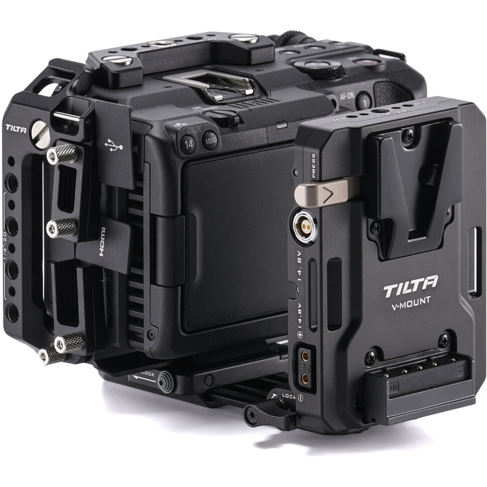 Клетка Tilta для Canon C50 Power Kit Чёрная Клетка Tilta для Canon C50 Power Kit Чёрная