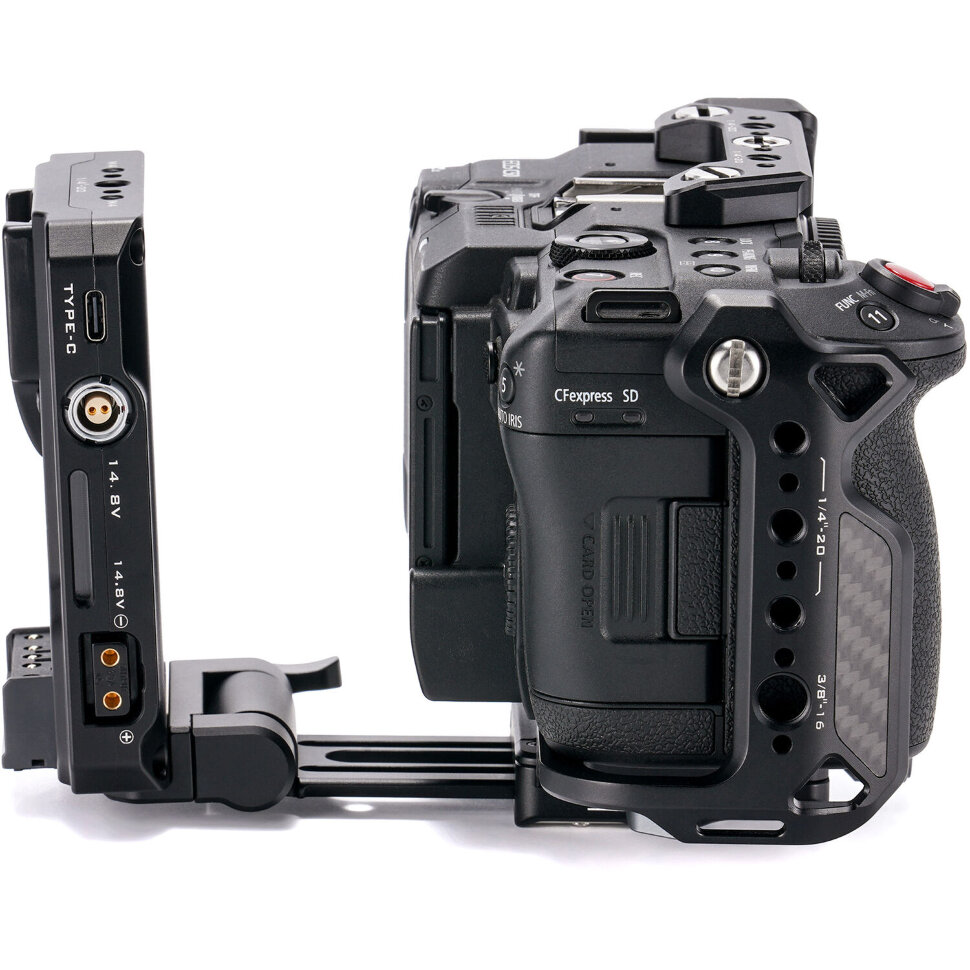 Клетка Tilta для Canon C50 Power Kit Чёрная Клетка Tilta для Canon C50 Power Kit Чёрная