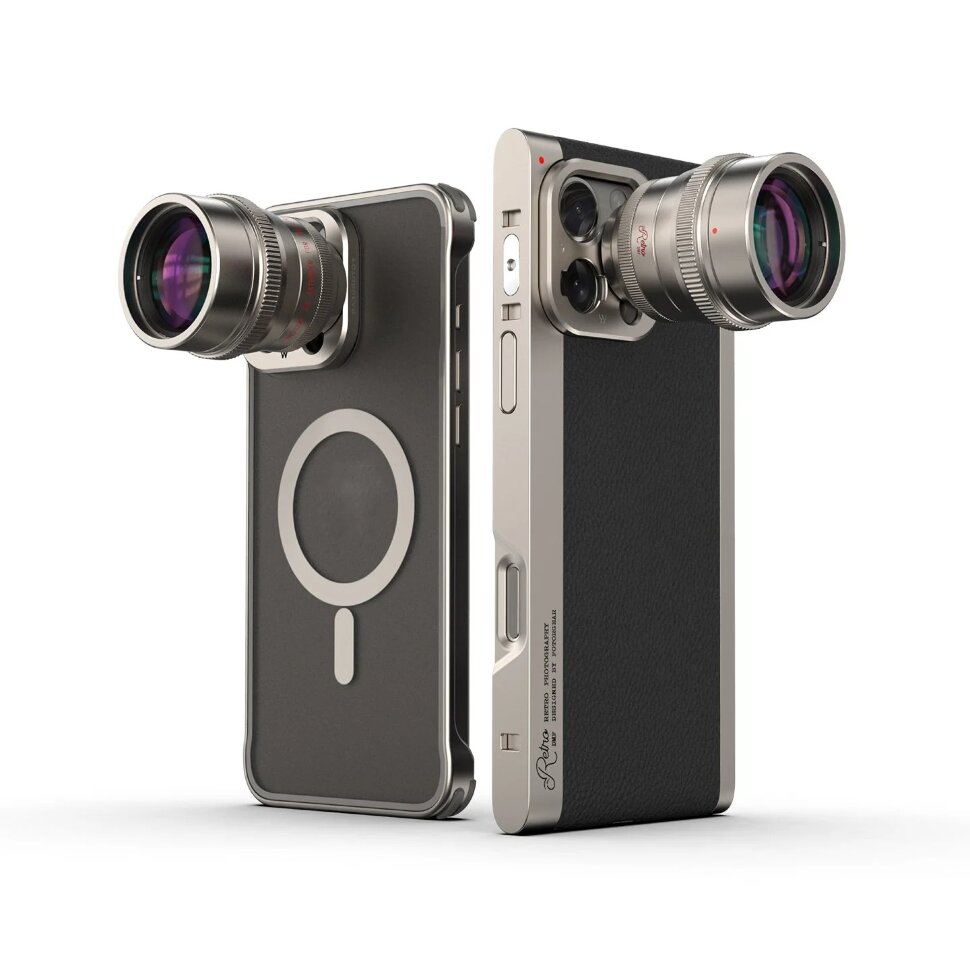 Объектив FotorGear Retro 2X Telephoto для смартфона Объектив FotorGear Retro 2X Telephoto для смартфона