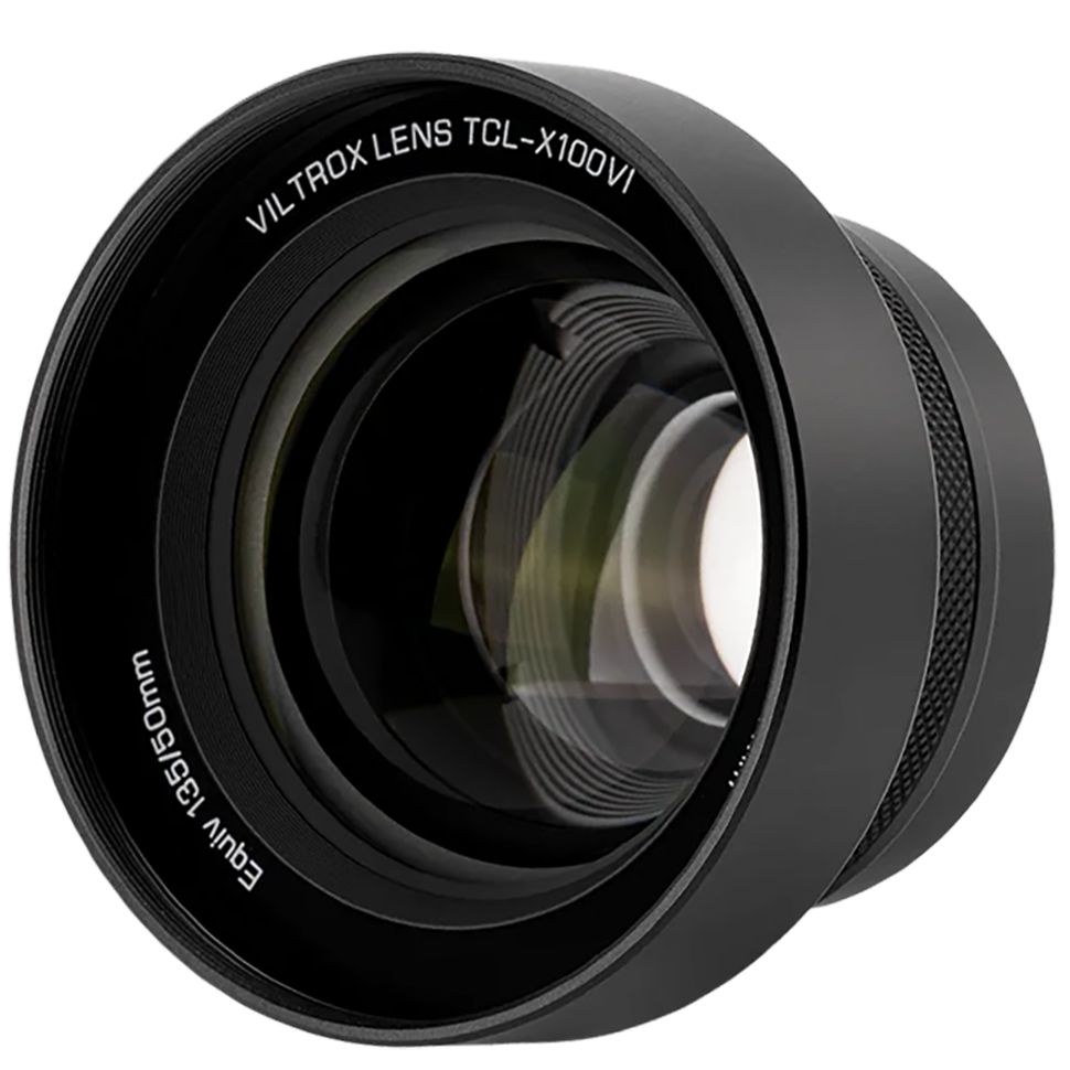 Широкоугольный конвертер Viltrox WCL-X100VI для Fujifilm X100 series Черный
