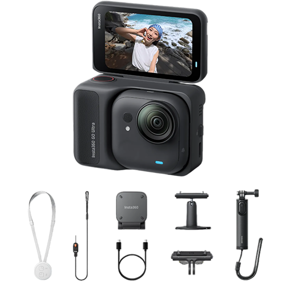 Экшн-камера Insta360 GO Ultra Creator Bundle Чёрная Экшн-камера Insta360 GO Ultra Creator Bundle Чёрная