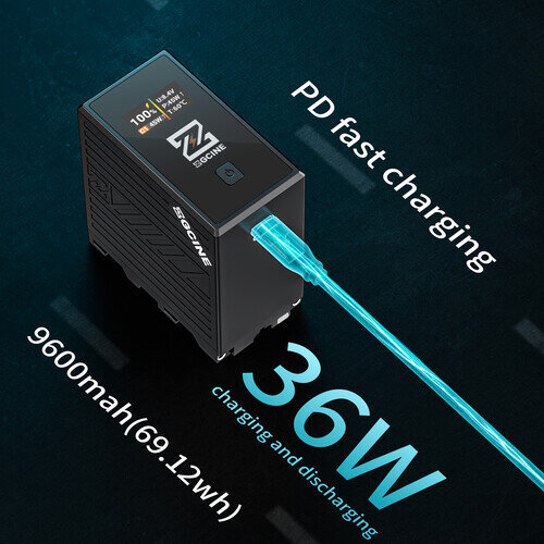 Аккумулятор ZGCine NP-F970 36W 69Wh Чёрный Аккумулятор ZGCine NP-F970 36W 69Wh Чёрный