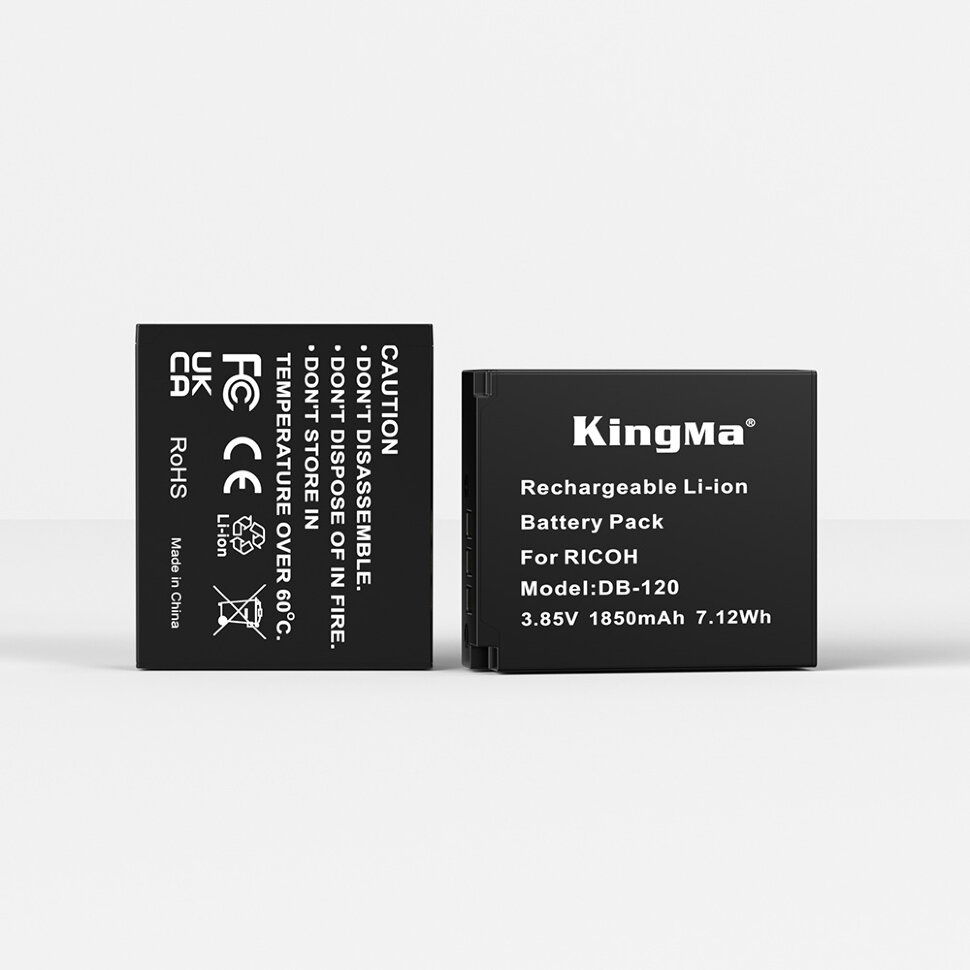 Аккумулятор KingMa DB-120 1850mAh Аккумулятор KingMa DB-120 1850mAh