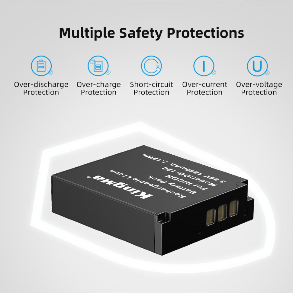 Аккумулятор KingMa DB-120 1850mAh Аккумулятор KingMa DB-120 1850mAh