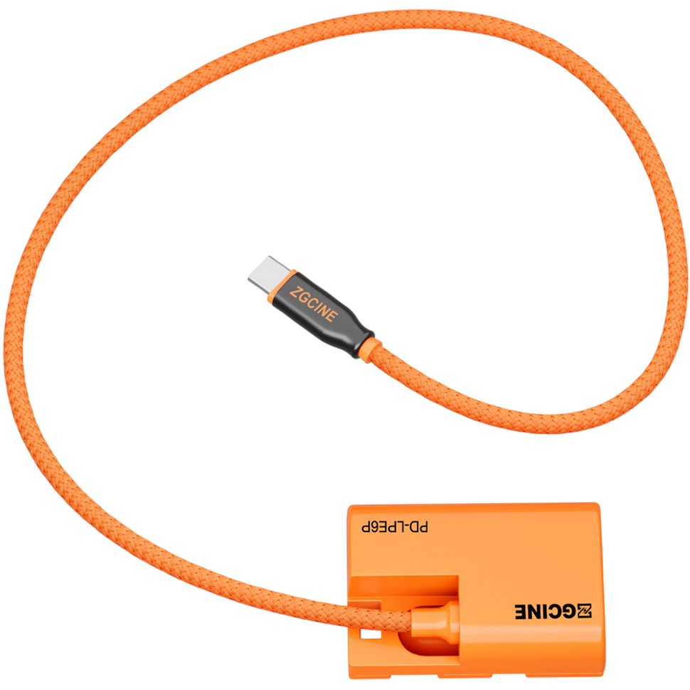 Адаптер питания ZGCine LP-E6P - Type-C