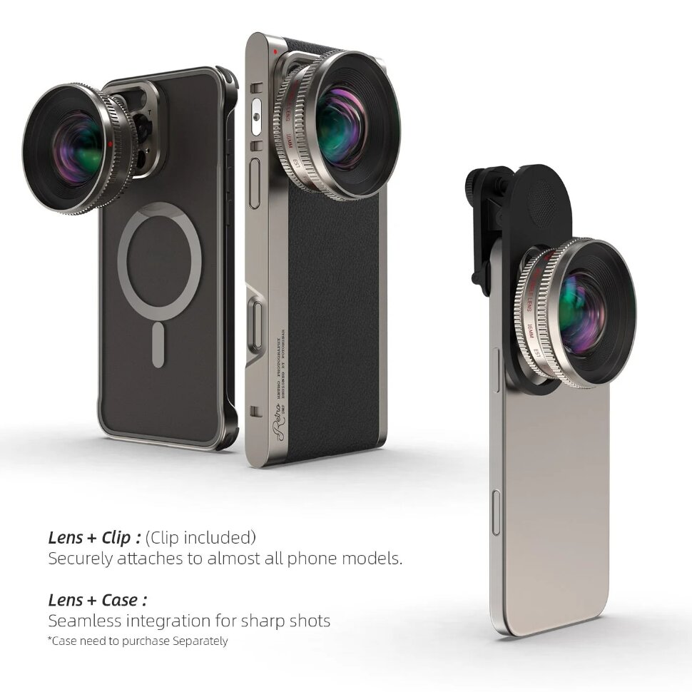 Объектив FotorGear Retro 8mm Fisheye для смартфона Объектив FotorGear Retro 8mm Fisheye для смартфона