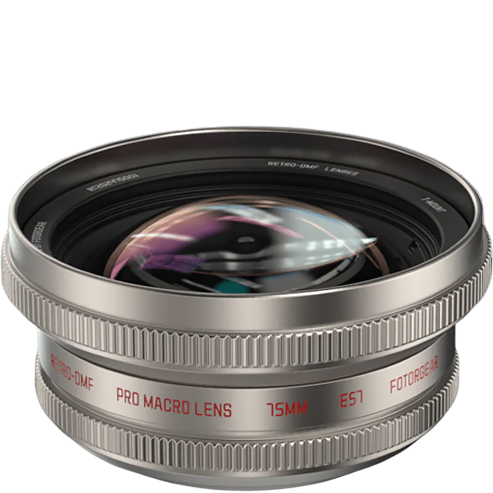 Объектив FotorGear Retro 75mm Macro для смартфона Объектив FotorGear Retro 75mm Macro для смартфона