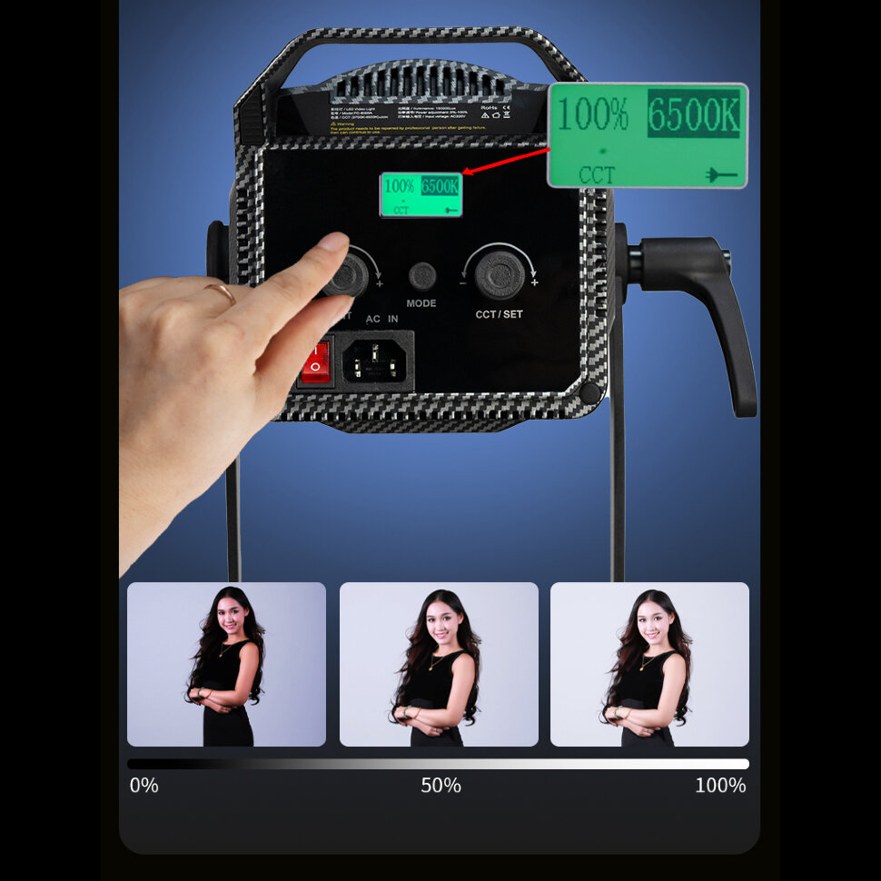 Осветитель NiceFoto FC-6000A Осветитель NiceFoto FC-6000A