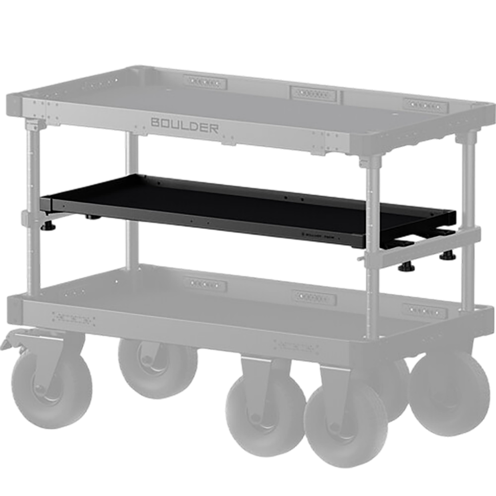 Средняя полка Tilta Mid Level Tray для Boulder Camera Cart XL Средняя полка Tilta Mid Level Tray для Boulder Camera Cart XL