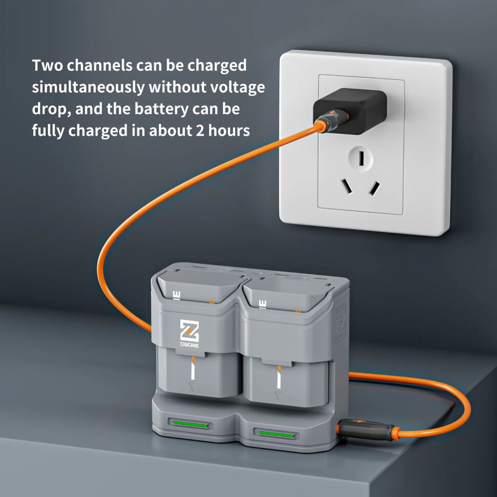 Зарядный кейс ZGCine PC2 для NP-FZ100 Зарядный кейс ZGCine PC2 для NP-FZ100