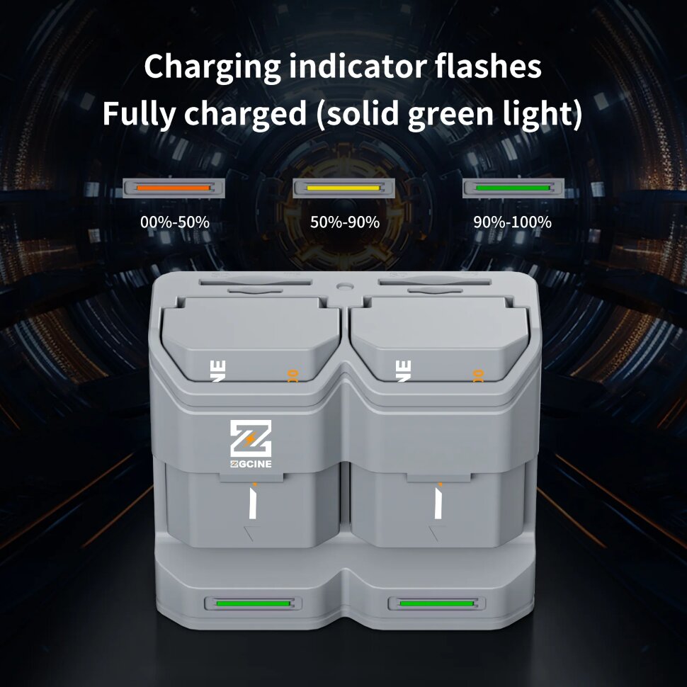 Зарядный кейс ZGCine PC2 для NP-FZ100 Зарядный кейс ZGCine PC2 для NP-FZ100