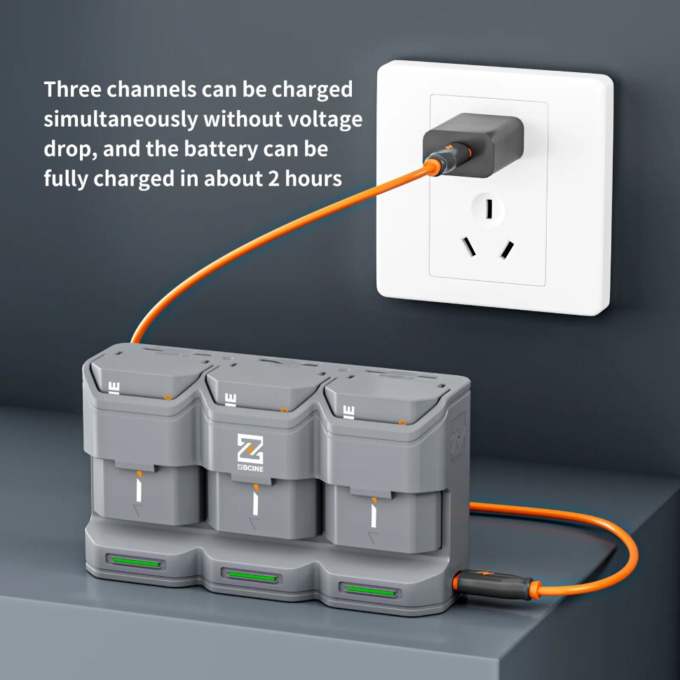 Зарядный кейс ZGCine PC3 для NP-FZ100 Зарядный кейс ZGCine PC3 для NP-FZ100