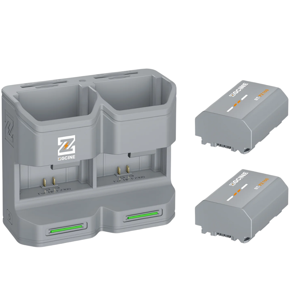 2 аккумулятора NP-FZ100 + зарядный кейс ZGCine PC2