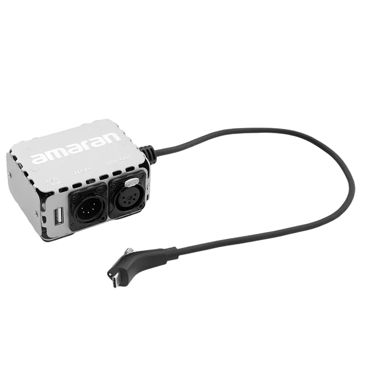 Адаптер amaran Type-C - 5-Pin DMX In & Out Adapter Адаптер amaran Type-C - 5-Pin DMX In & Out Adapter