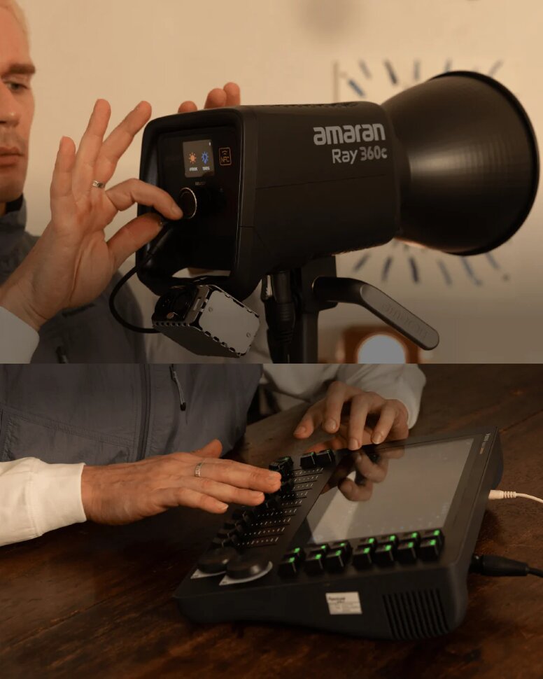 Адаптер amaran Type-C - 5-Pin DMX In & Out Adapter Адаптер amaran Type-C - 5-Pin DMX In & Out Adapter