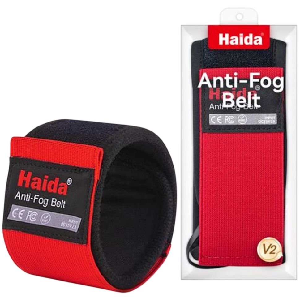 Обогреватель для объектива Haida V2 Anti-Fog Belt Красный