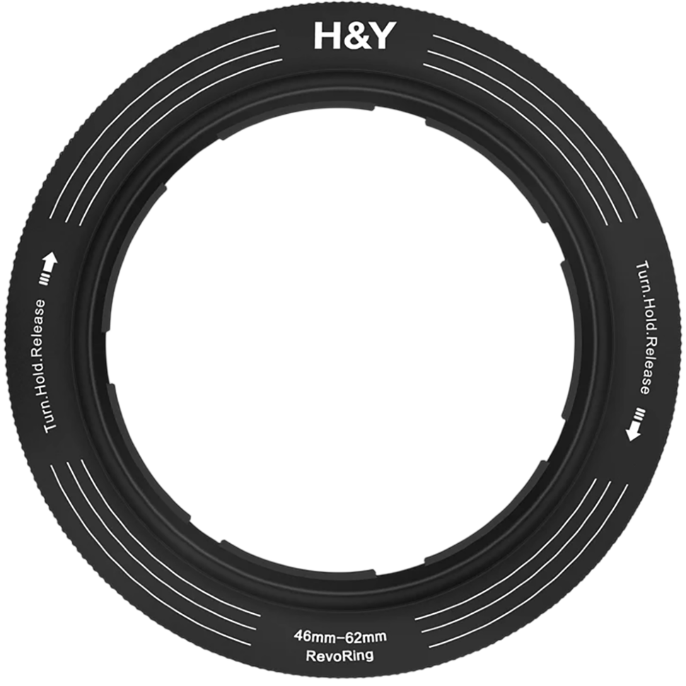 Переходное кольцо H&Y RevoRing Variable Adapter 46-62мм для светофильтра 67мм Чёрное
