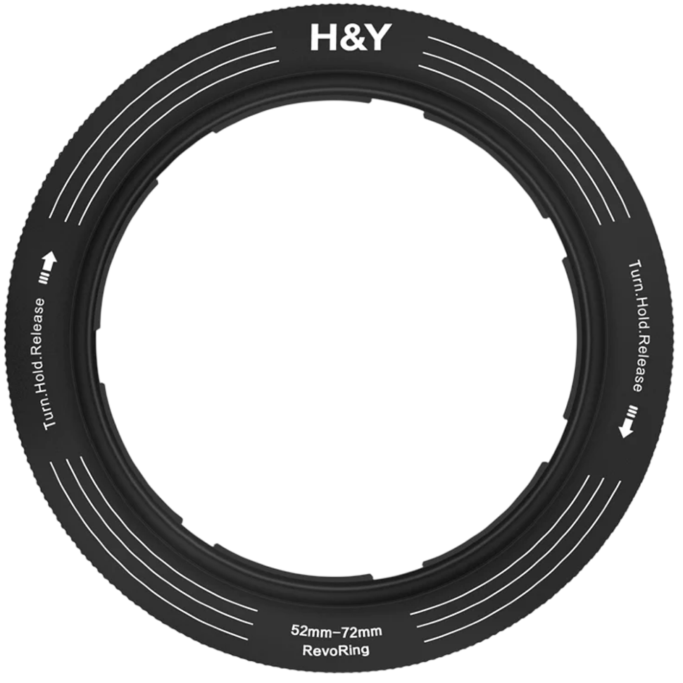 Переходное кольцо H&Y RevoRing Variable Adapter 52-72мм для светофильтра 77мм Чёрное