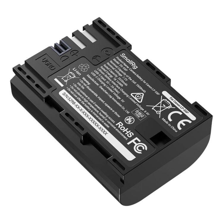 Аккумулятор SmallRig LP-E6P Power Display Type-C 2600mAh Аккумулятор SmallRig LP-E6P Power Display Type-C 2600mAh
