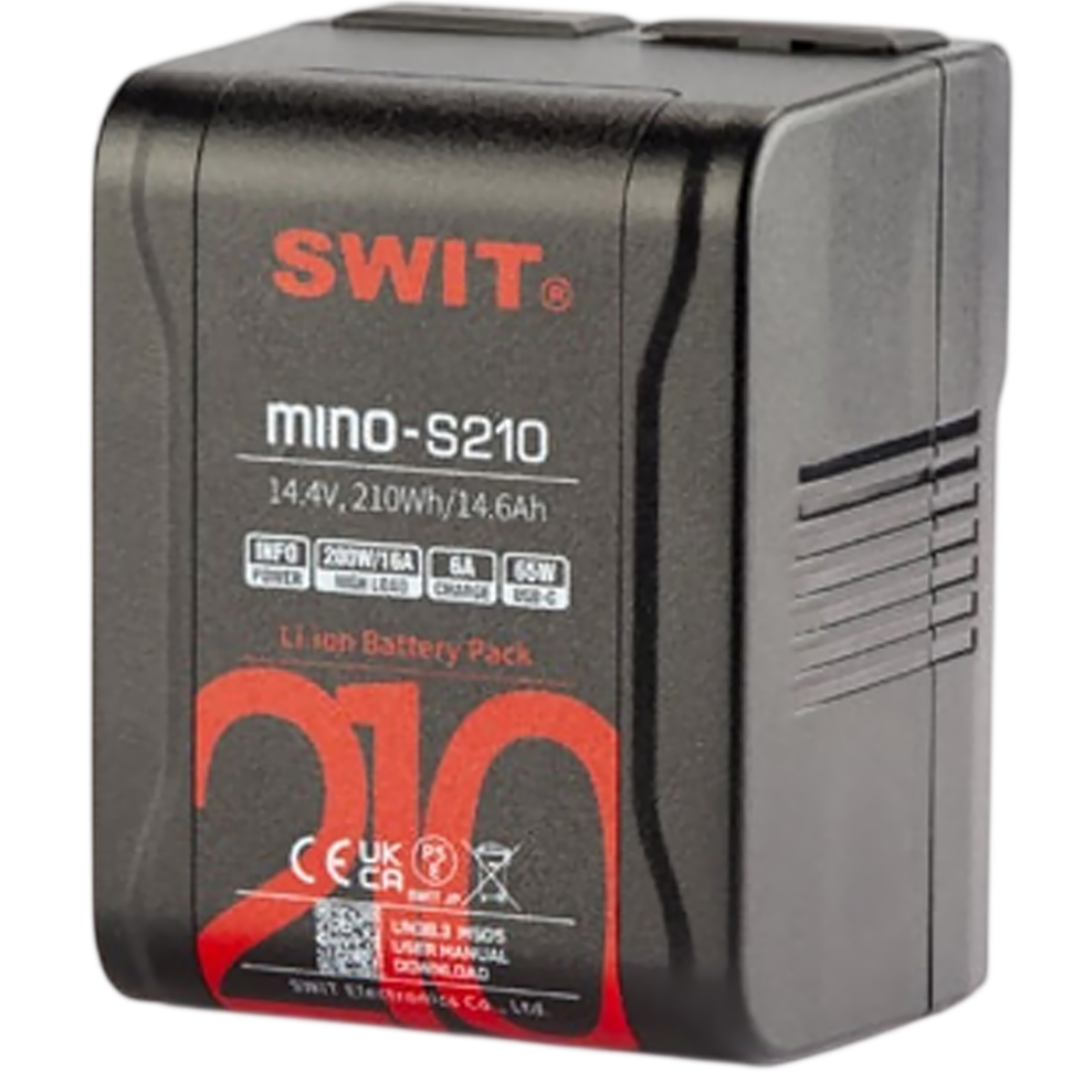 Аккумулятор SWIT MINO-S210 Pocket V-mount 210Wh Аккумулятор SWIT MINO-S210 Pocket V-mount 210Wh