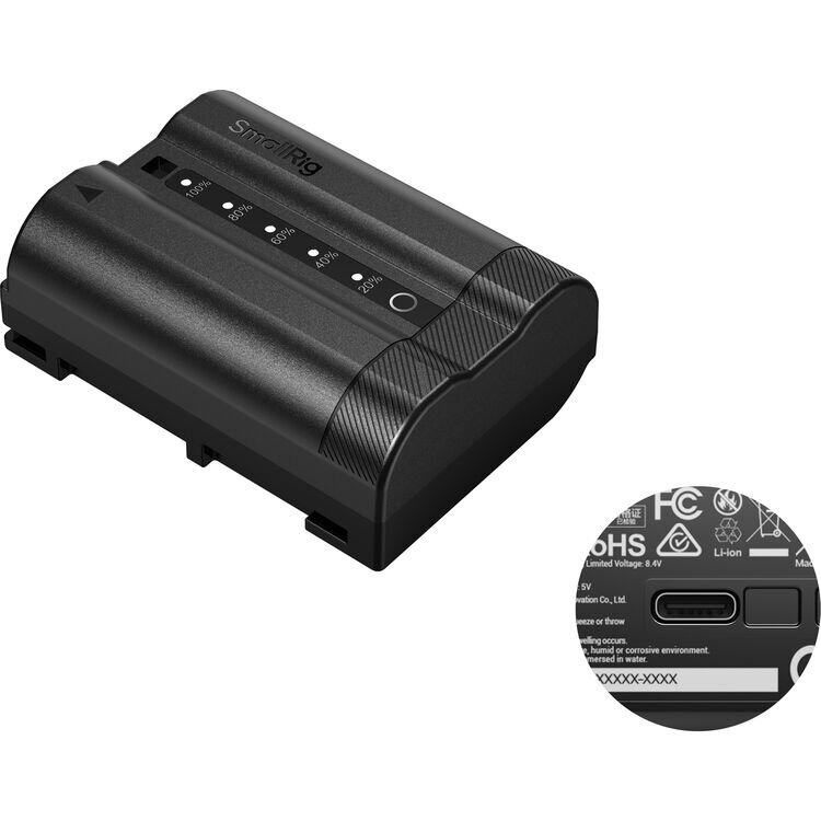 Аккумулятор SmallRig 5299 Power Display EN-EL15c Type-C Аккумулятор SmallRig 5299 Power Display EN-EL15c Type-C