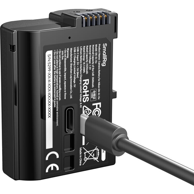Аккумулятор SmallRig 5299 Power Display EN-EL15c Type-C Аккумулятор SmallRig 5299 Power Display EN-EL15c Type-C