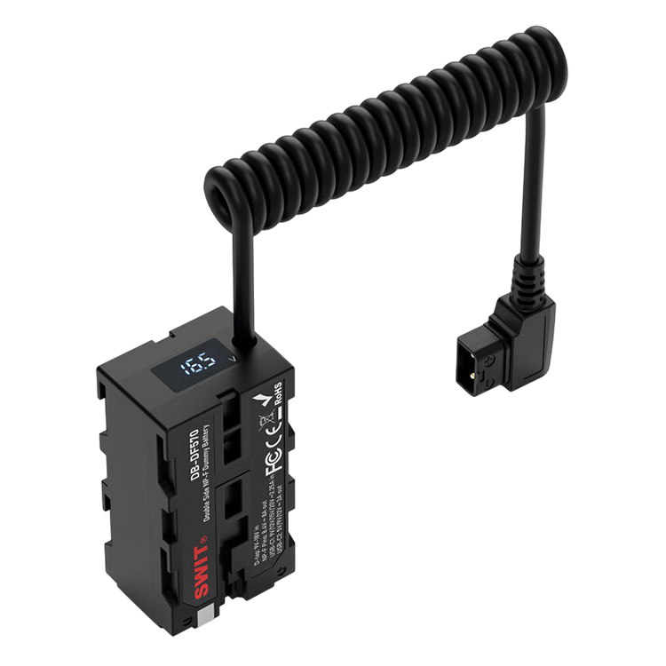 Адаптер питания SWIT DB-DF570 Dual Side NP-F/Type-C - D-Tap Адаптер питания SWIT DB-DF570 Dual Side NP-F/Type-C - D-Tap