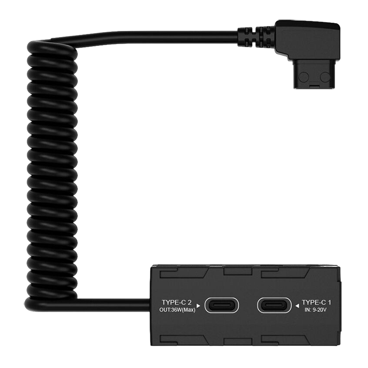 Адаптер питания SWIT DB-DF570 Dual Side NP-F/Type-C - D-Tap Адаптер питания SWIT DB-DF570 Dual Side NP-F/Type-C - D-Tap