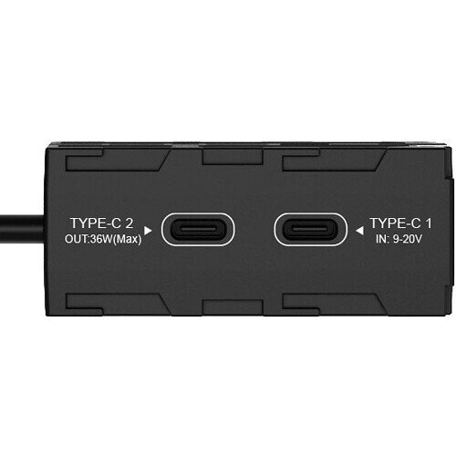 Адаптер питания SWIT DB-DF570 Dual Side NP-F/Type-C - D-Tap Адаптер питания SWIT DB-DF570 Dual Side NP-F/Type-C - D-Tap