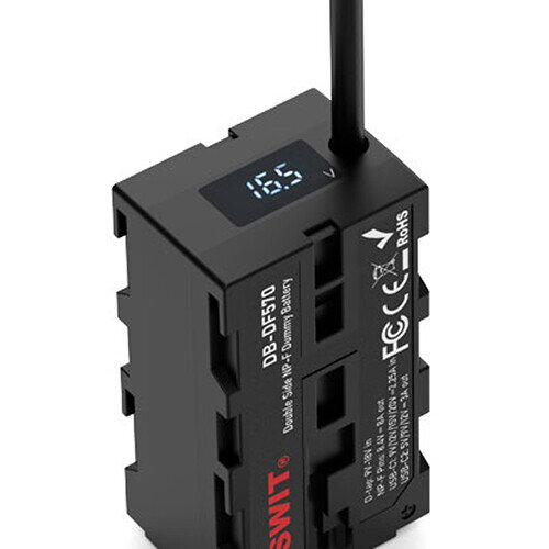 Адаптер питания SWIT DB-DF570 Dual Side NP-F/Type-C - D-Tap Адаптер питания SWIT DB-DF570 Dual Side NP-F/Type-C - D-Tap