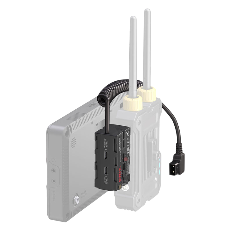 Адаптер питания SWIT DB-DF570 Dual Side NP-F/Type-C - D-Tap Адаптер питания SWIT DB-DF570 Dual Side NP-F/Type-C - D-Tap