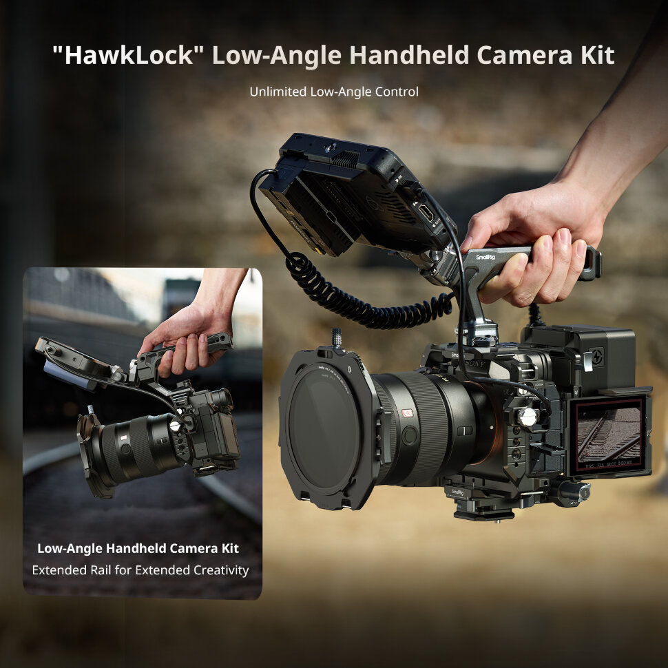 Клетка SmallRig 6027 HawkLock Basic Kit для Sony a7 V/a7R V/a7 IV Клетка SmallRig 6027 HawkLock Basic Kit для Sony a7 V/a7R V/a7 IV