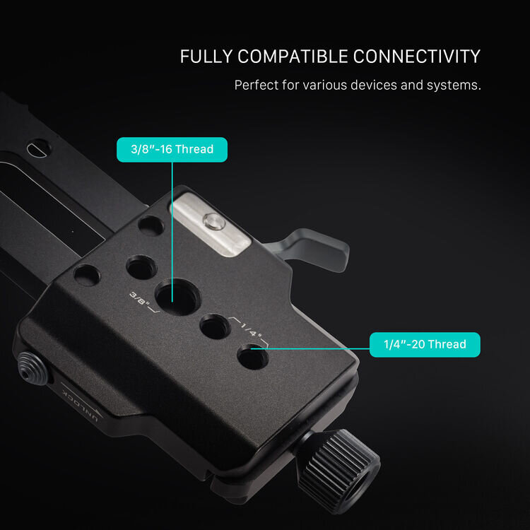 Быстросъёмное крепление Tilta Adjustable ARCA Receiver Quick Release Plate Kit Быстросъёмное крепление Tilta Adjustable ARCA Receiver Quick Release Plate Kit