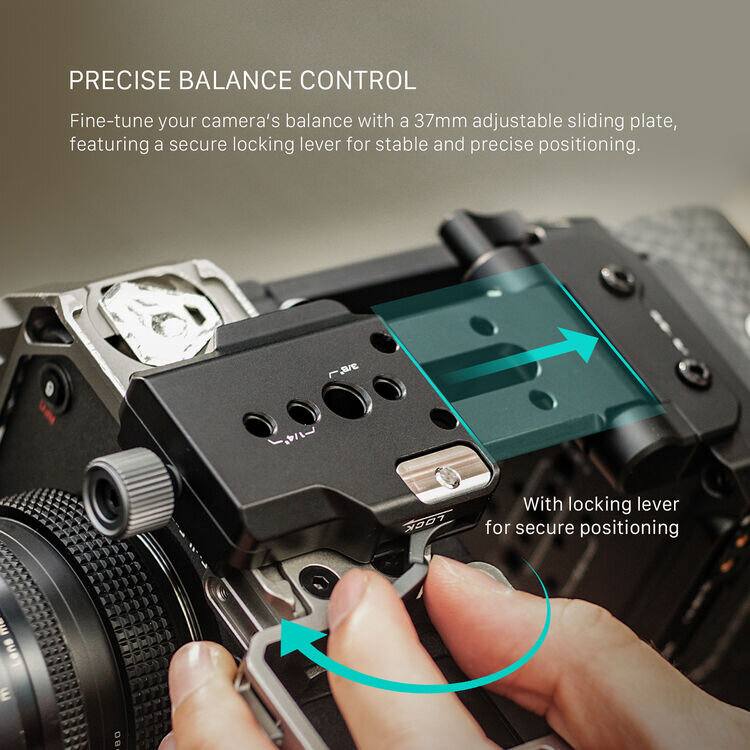 Быстросъёмное крепление Tilta Adjustable ARCA Receiver Quick Release Plate Kit Быстросъёмное крепление Tilta Adjustable ARCA Receiver Quick Release Plate Kit